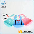 new design Baby bibs silicone feeding baby saliva towel